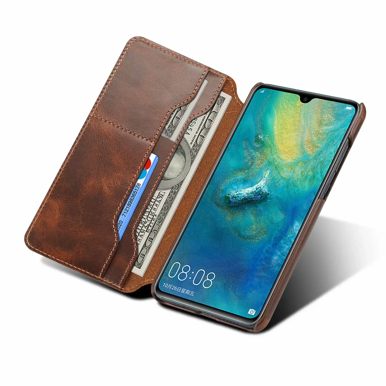 Премиум Ретро Кожаный чехол для huawei mate 20 защитный чехол для huawei mate 20 Pro mate 20 бизнес Ретро Люкс