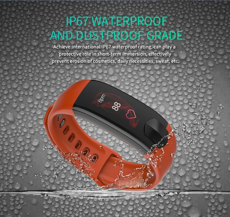 HI11 Pro умный Браслет цветной экран браслет Непрерывный монитор сердечного ритма
