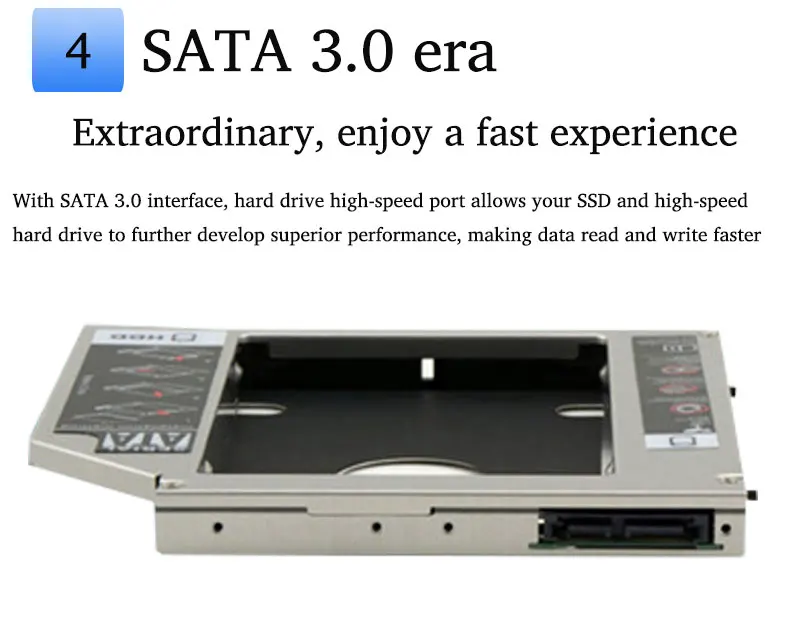 Жесткий диск HDD SSD IDE/SATA HDD Caddy 2nd для hp павильон G6-2000 G6Z-2000 G6-2100 G6-2348SG G6-2000sl(подарок оптический диск