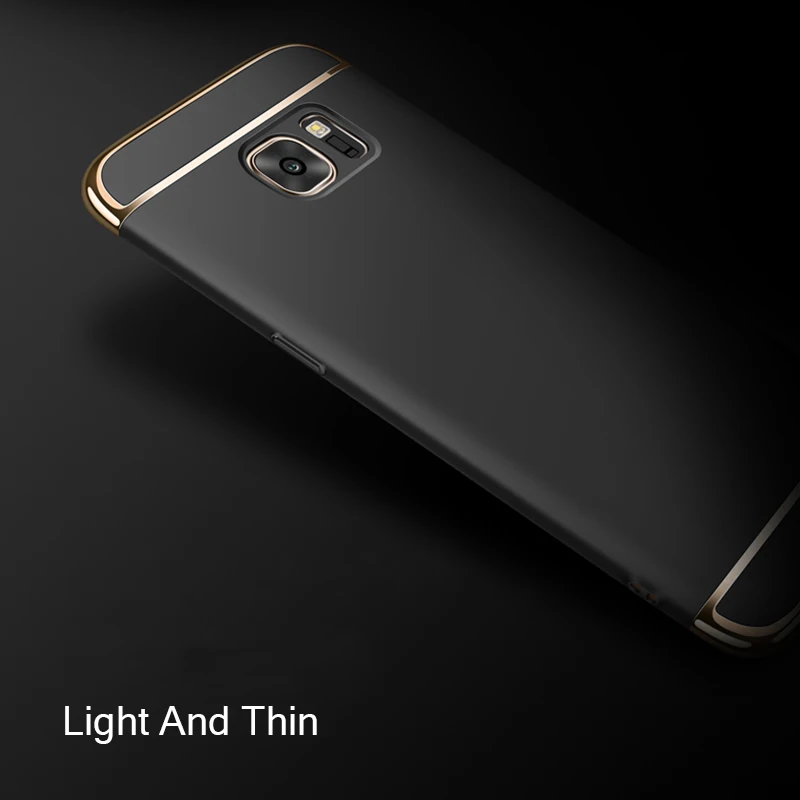Роскошный Жесткий чехол 3 в 1 из поликарбоната для Samsung Galaxy J6Plus A8 2018 A71 приятный на