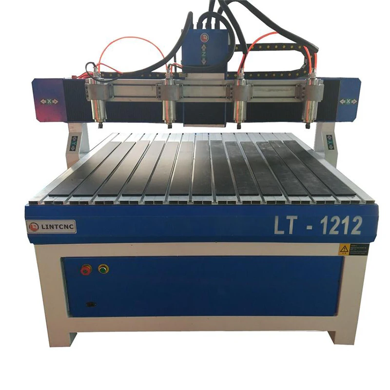 Machinery for small business cnc wood router hot sale 1.5kw water cooling spindle machine with 4 spindles | Инструменты