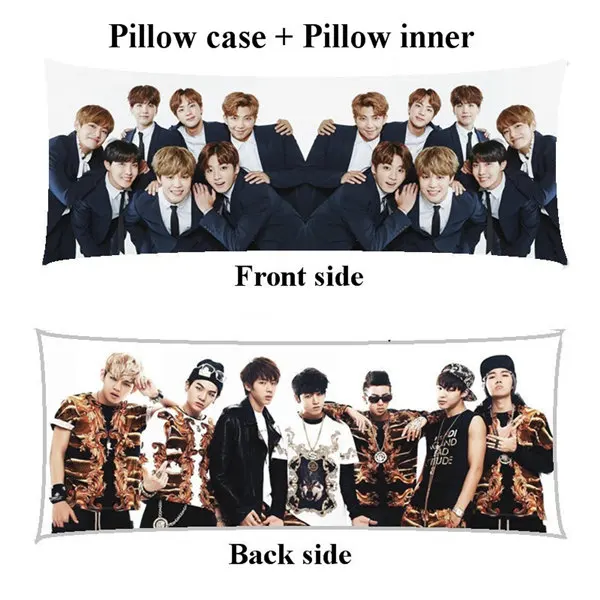 pillow Новая SUGA обнимающая длинная подушка включает внутреннюю Bangtan мальчиков мин Юн Ки тела подушку настроить - Цвет: pillow