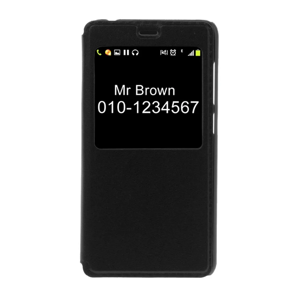 Чехол книжка из искусственной кожи с текстурой личи для Xiaomi Redmi 4A чехол окошком