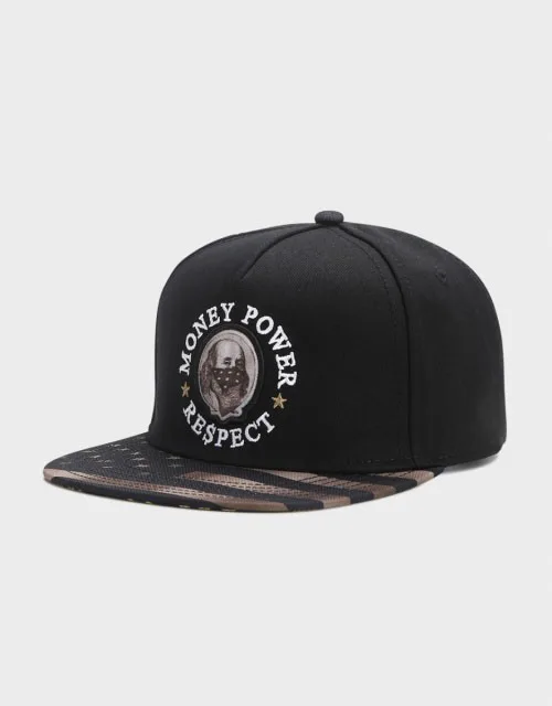 PANGKB бренд MONEY POWER RESPECT Кепка головной убор Хип-хоп snapback Кепка для мужчин и женщин для взрослых на открытом воздухе повседневная Кепка-бейсболка от солнца - Цвет: 1