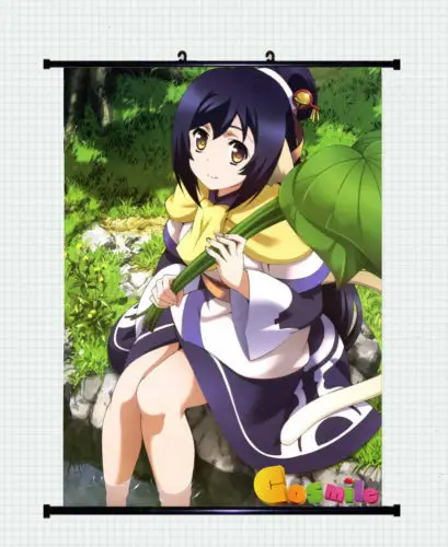 Utawarerumono: ложная маска домашний декор японский плакат настенный прокрутка