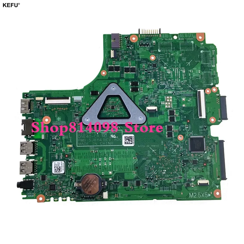 Материнская плата KEFU для ноутбука совместима с Dell INSPIRON 3421 PWB:5J8Y4 CN 07GDDC DP/N