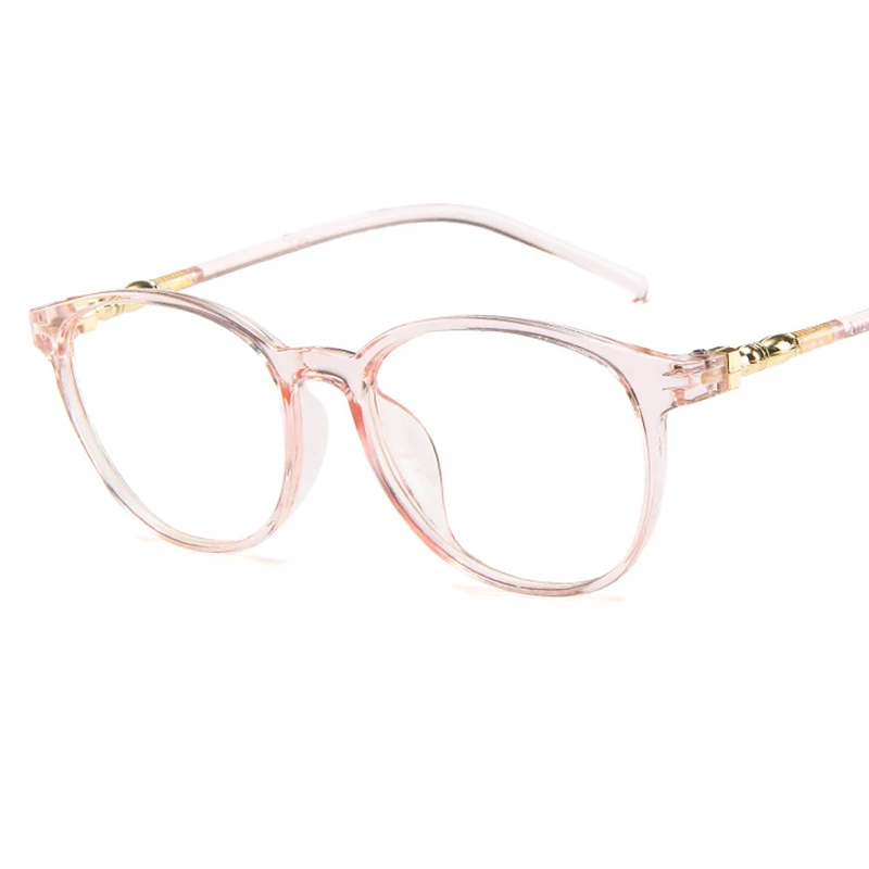Новая овальная оправа для очков модные корейские очки трендовые дикие плоские