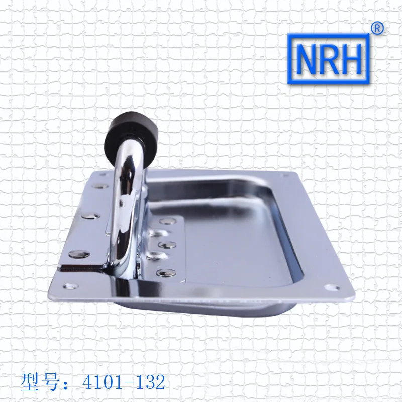 NRH4101-132 воздушная коробка ручка Крышка кольцо ручка пружинная Ручка хромированная железная обернутая Резина