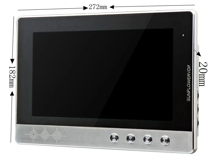 SUNFLOWERVDP 2 цвета мониторы 10 &quotвидеотелефон 700 линий CCD HD камера Дверной телефон для