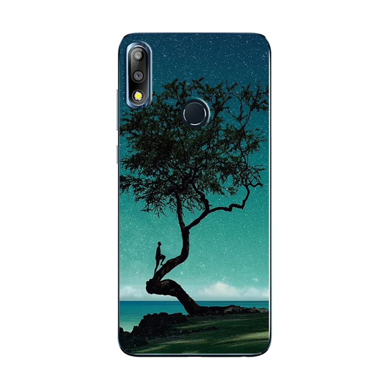 W69 Милый модный чехол для телефона Zenfone Max M2 ZB633KL Animal Love Heart задняя крышка для Zenfone Max Pro M2 ZB631KL чехол-бампер - Цвет: W69