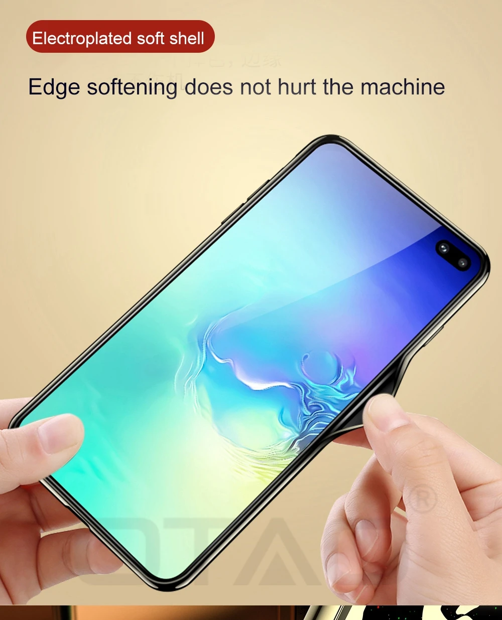 OTAO стеклянный чехол с леопардовым принтом для samsung Galaxy S9 S10 Plus S10e, Жесткий Чехол из поликарбоната для samsung Note 9, мягкий чехол из ТПУ с краями