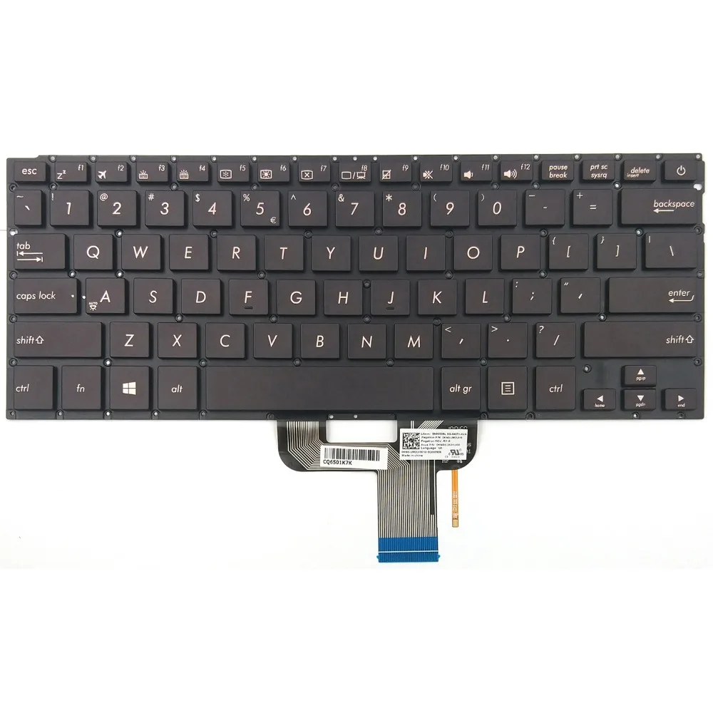 Новая клавиатура для ноутбука Asus ZenBook UX310 UX310UA UX310UQ UX410 UX410UA UX410UQ U4000 U4000U U4000UQ Series с