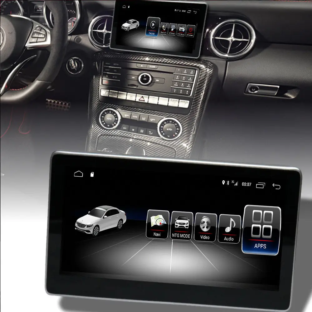 8 4 &quotAndroid 7 1 gps навигация мультимедийный плеер для Mercedes Benz SLK 2010-2018 | Автомобили и