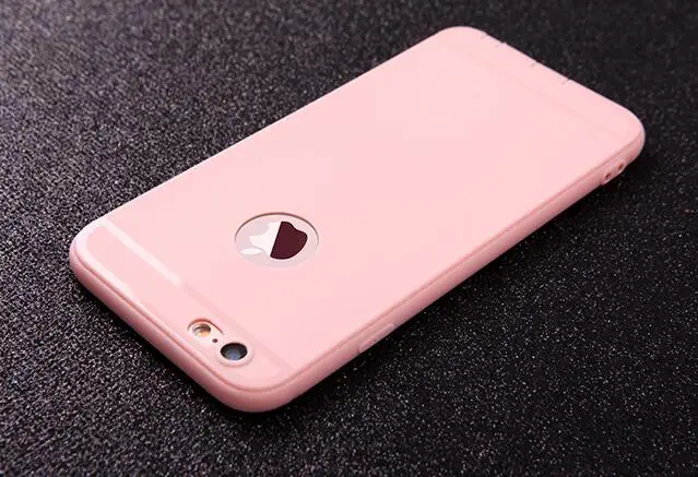 A2 Pink Мягкий силиконовый чехол для iphone 6, 6 S Plus, красный, черный ТПУ чехол для телефона s, чехол для iphone 7, 7 Plus, 8, 6 S, 8 Plus, 5, 5S, SE, X, XR, XS MAX - Цвет: A2 Pink