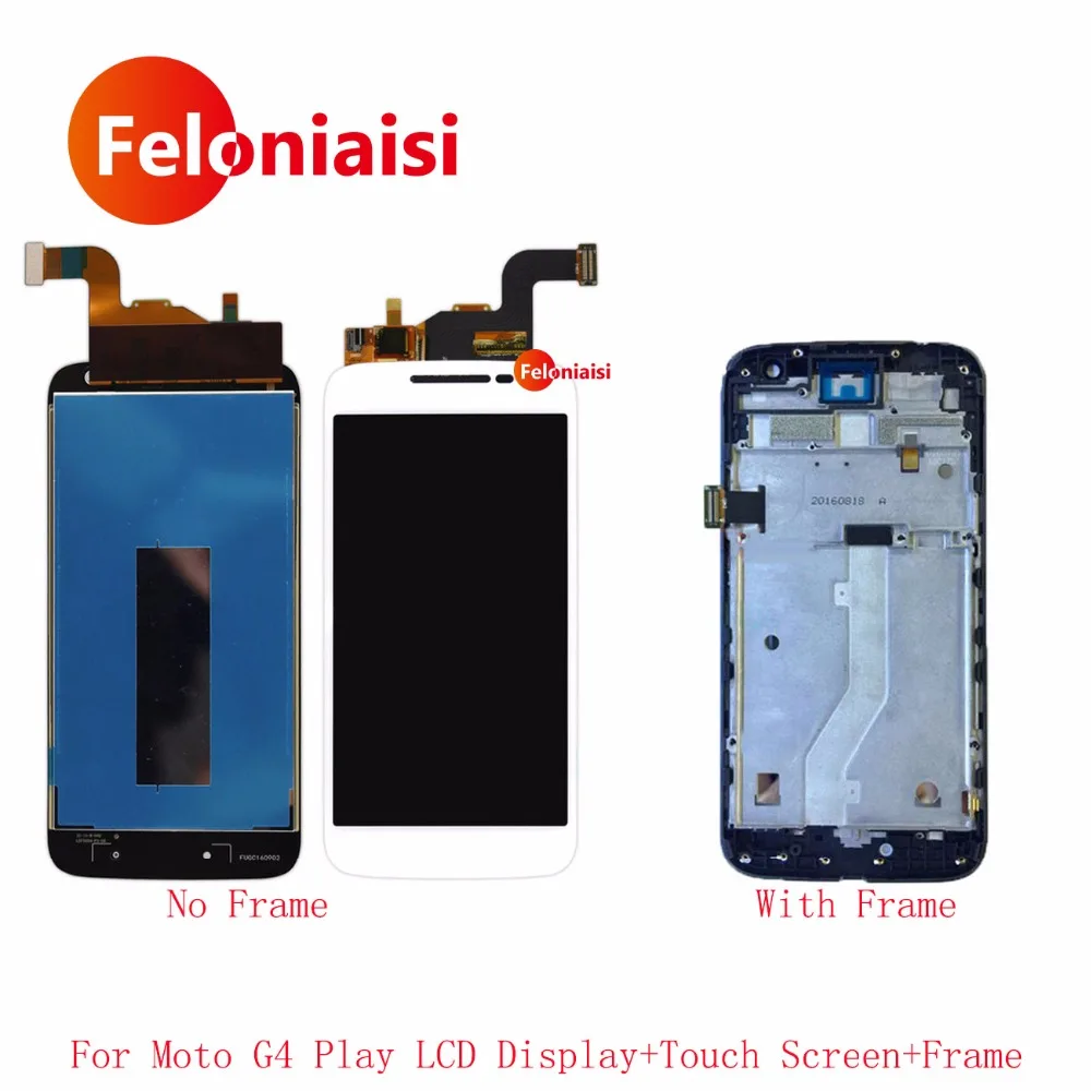 5 0 &quotдля Motorola Moto G4 играть XT1603 XT1601 XT1604 XT1602 Полный ЖК Дисплей с Сенсорный экран