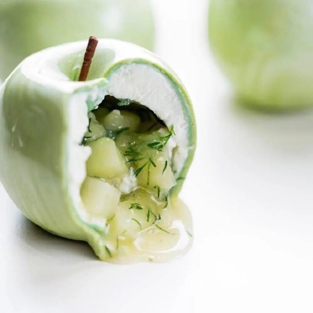 Силиконовая форма для торта с 8 отверстиями выпечки помадки фруктовые кастрюля