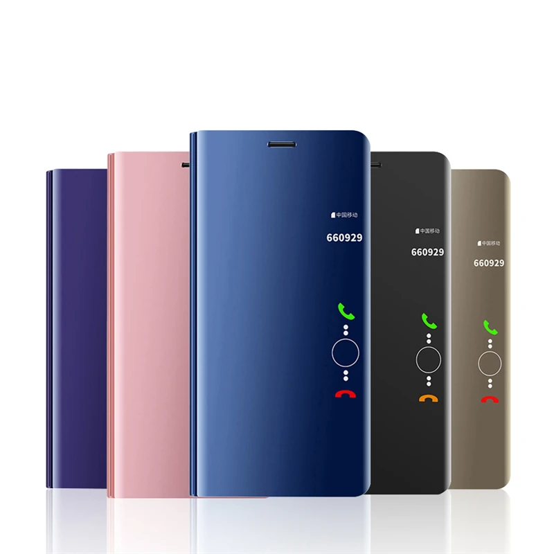 Прозрачный зеркальный чехол из поликарбоната для Xiaomi 5C 5X6 6X8 SE Pocophone F1 Max3 Note 3 Mix2 на Redmi Note 4X5 5 Plus 6 Pro 6A S2