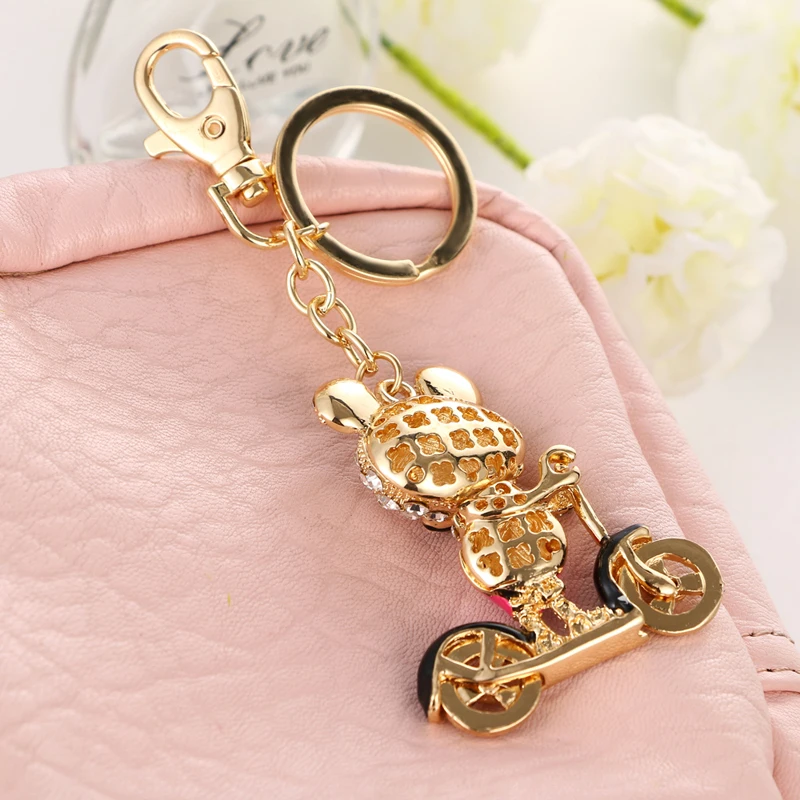 Новинка 2017 модный милый маленький Медвежонок NoEnName_Null брелок для автомобиля