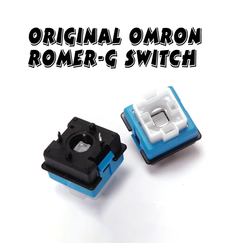 

4 pcs/Set Original OMRON Romer-G Switch ormon Axis for Logitech G910 G810 G310 G413 Pro Cherry Mechanical Keyboard Switch