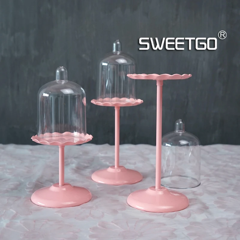 Подставка для мини капкейков SWEETGO с куполом из поликарбоната инструменты