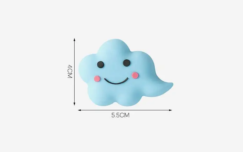 Многофункциональный 3D с изображением персонажей мультфильма облаков магниты на
