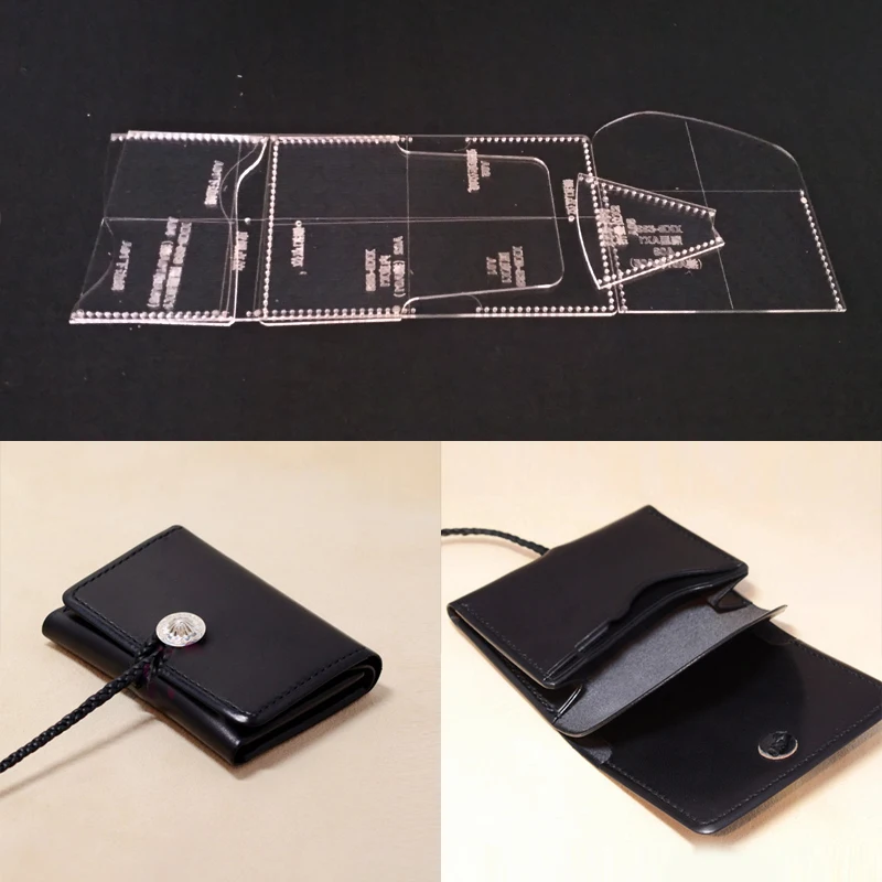 Акриловый трафарет лазерная резка шаблон DIY кожа ручной работы ремесло сумка для