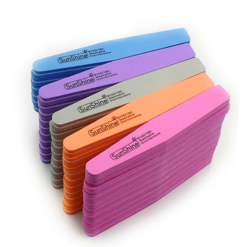 1 шт. пилки для ногтей блок двухсторонний шлифовальный буфер Педикюр Маникюр