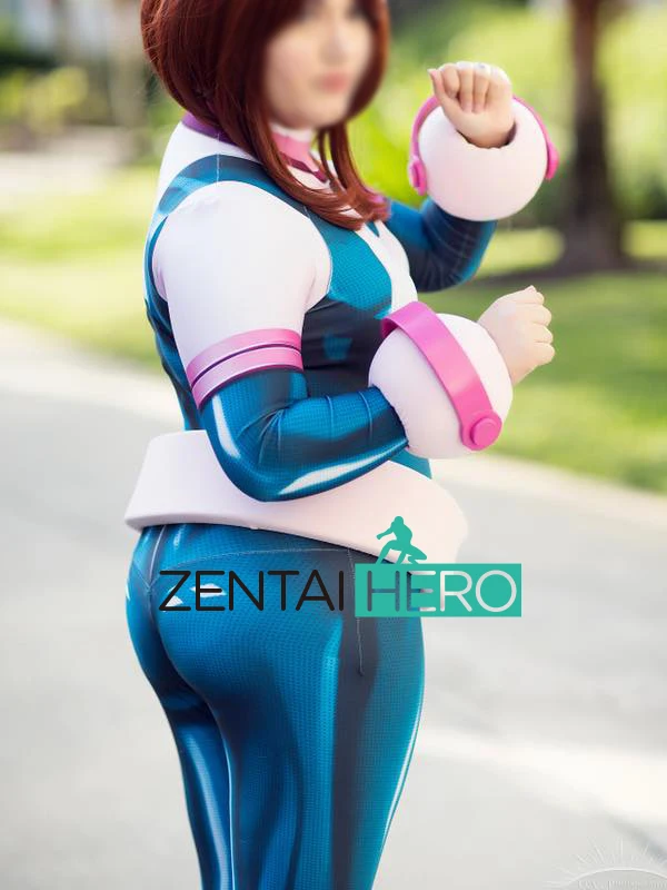 Бесплатная доставка костюм Uraraka Ochako с 3D-принтом карнавальный Boku No Hero Academia