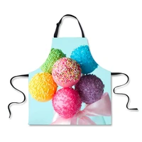 rainbow colorful candy design apron for women men