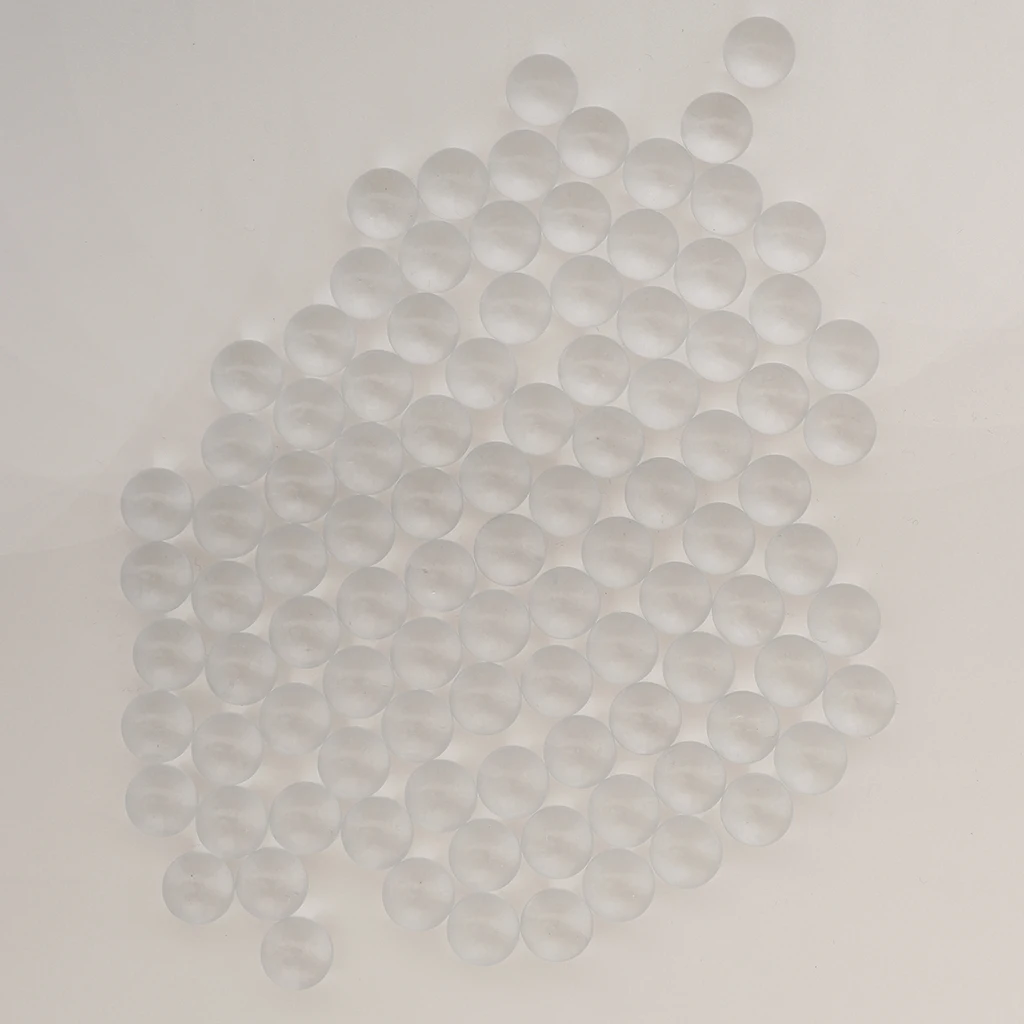 8 мм прозрачный стеклянный пузырьковый мрамор для украшения вазы и аквариума