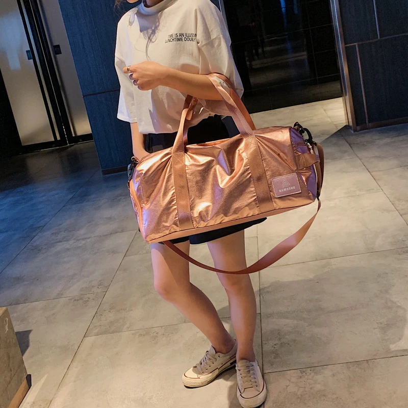 Влажная сухая отдельная сумка для коврика йоги женская спортивная тренажерного