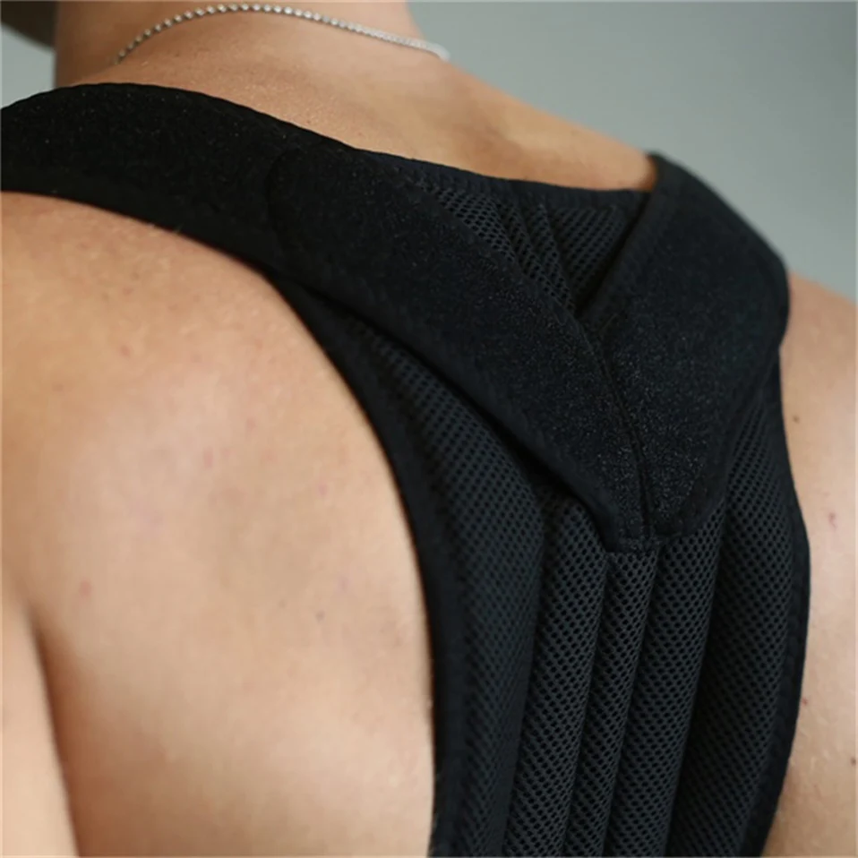 

Medical Support Bar Belt Humpback Correction Back Pain Posture Corrector Brace Upper Back Shoulder Spine Supports Belt Corset