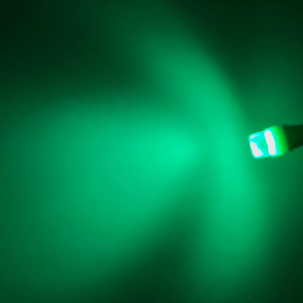 100 шт. 7 цветов T10 W5W 3D 2 SMD 5630 светодиодный автомобильный фонарь габаритный 192 501