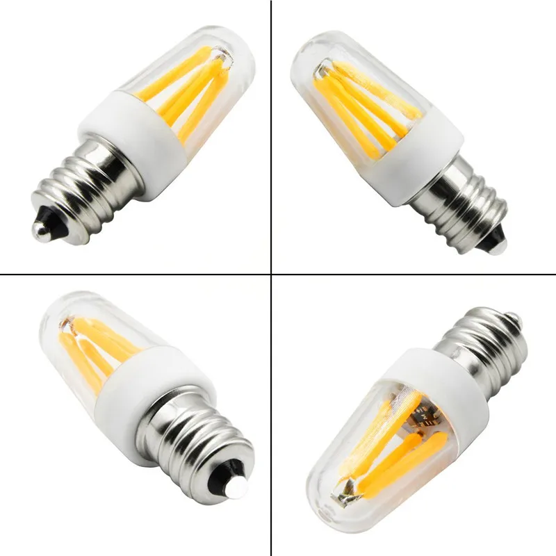 E12 LED light Bulbs Dimmable 2W Equivalent to 25 Watt Halogen Bulb 220V-240V Base White lamp | Лампы и освещение