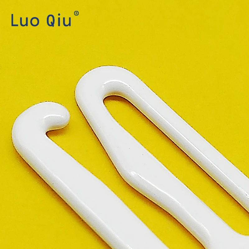Luo Qiu 45 шт./лот белый металлический бюстгальтер регулируемый ремешок пряжка