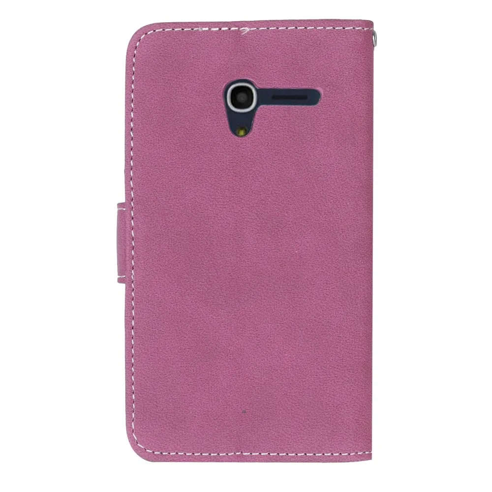 Роскошный чехол из искусственной кожи чехол для Alcatel One Touch 5015D Pop 3 5,0 дюймов 5015X5015 чехол s откидной Чехол защитный чехол для телефона