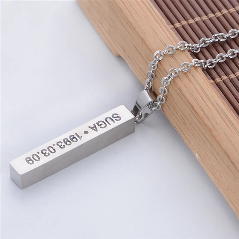 Cuboid серебряные ювелирные изделия KPOP Bangtan Boys Rap Monster SUGA JIMIN JUNG KOOK V JIN стандартное
