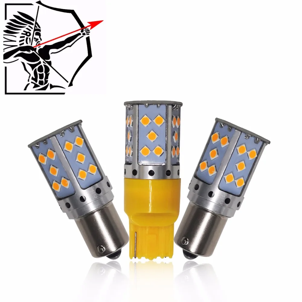 156 BAU15S PY21W BA15S P21W Canbus Автомобильный светодиодный указатель поворота светильник 3030