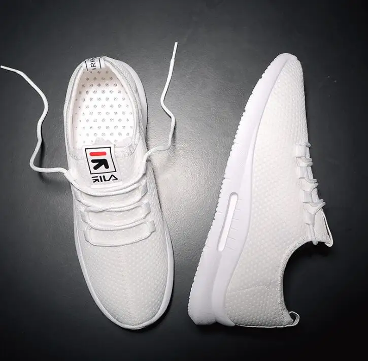 Классические сетчатые дышащие мужские туфли sepatu pria Модные низкие повседневные