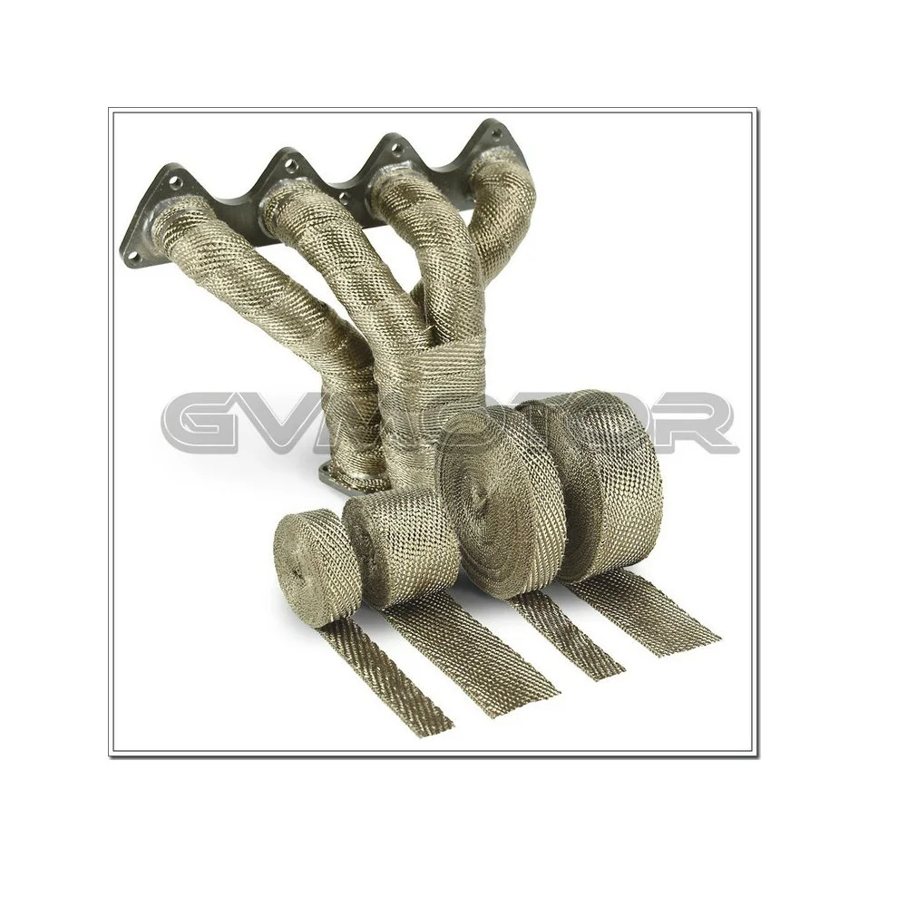 Бежевый автомобильный мотоцикл негорючий турбо коллектор выпуск тепла