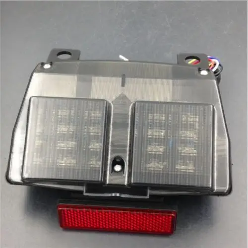 

Дым линза мотоциклетный светодиодный задний стоп-сигнал встроенный указатель поворота для Ducati Custom