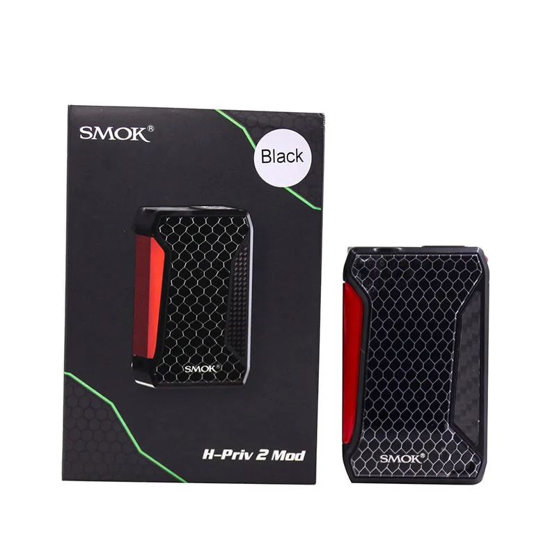 Оригинальный SMOK H Priv 2 Vape коробка мод 225 Вт Двойной 18650 аккумулятор с дисплеем TC VW