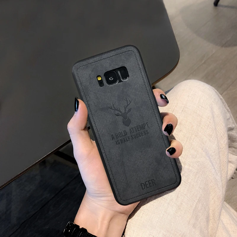 3d тканевый чехол для телефона с оленем samsung galaxy a6 plus 2018/a9 star lite a6plus ретро кожаный из