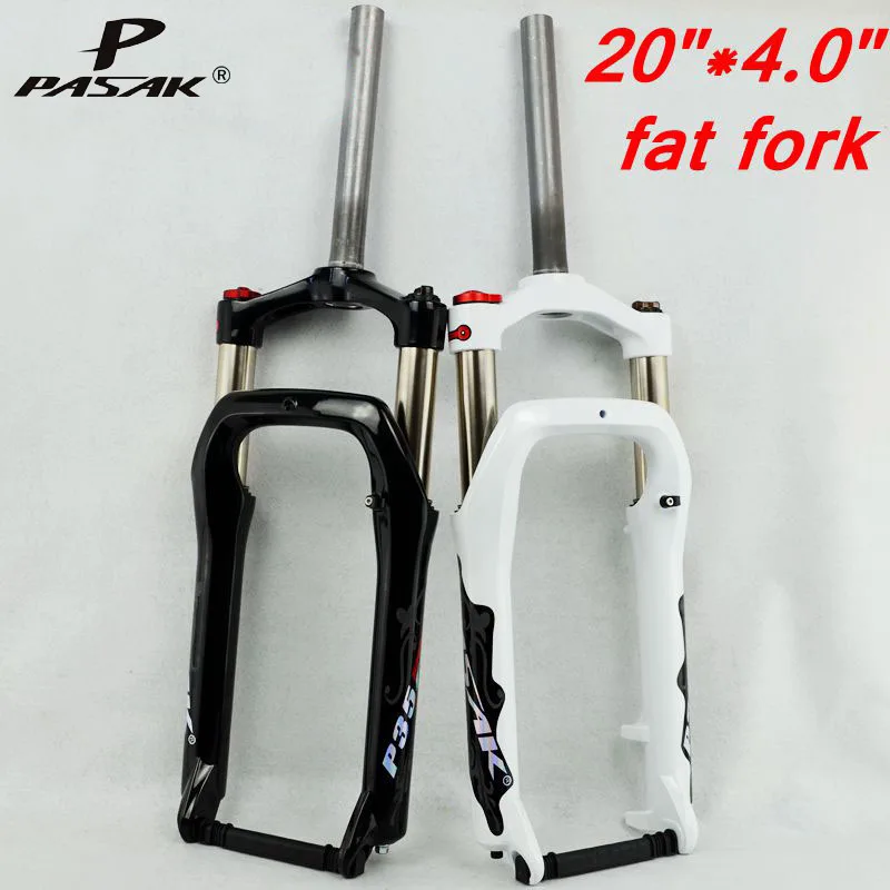Fat Fork 20*4,0 дюймов Fat Bike Forks Snowtruck и Sandy Oil Air Gas Блокировка подвесных вилок для 4," шин 135 мм