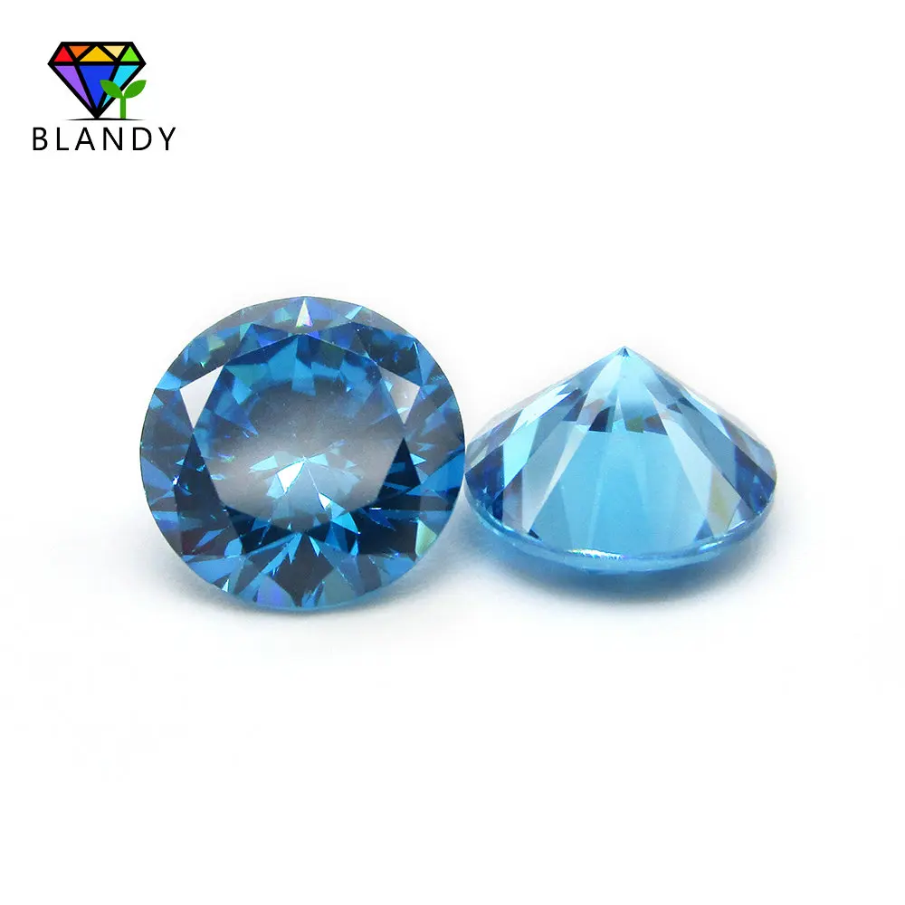 

Seablue Cubic Zirconia 5A Quality 500pcs/lot 1.0mm Round Brilliant Cut Synthetic CZ Stone For Jewelry Free Shipping