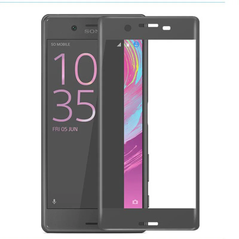 Для Xperia XA 3D полноэкранное закаленное стекло для Sony X Compact XA1 Ultra XA2 XA3 Plus