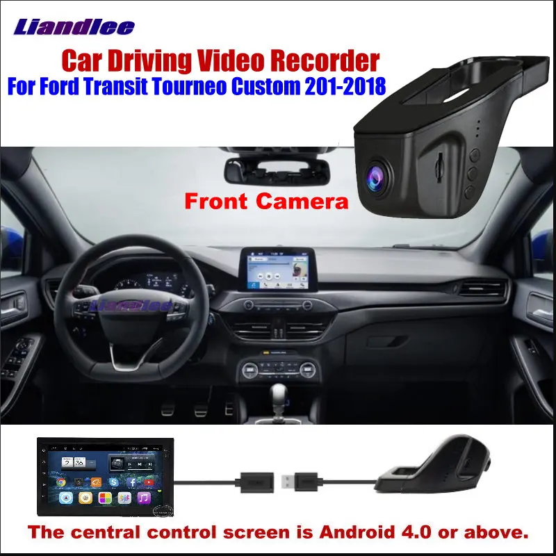 Автомобильный видеорегистратор Liandlee передняя камера с USB разъемом для Ford Transit