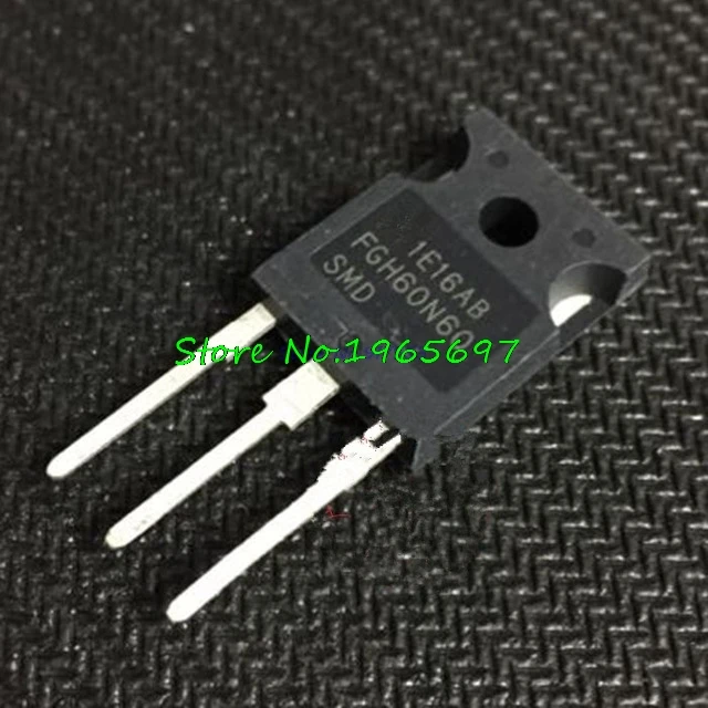 10 шт./лот FGH60N60SMD FGH60N60 600 V, 60A поле стоп с изолированным затвором(IGBT) TO-3P на