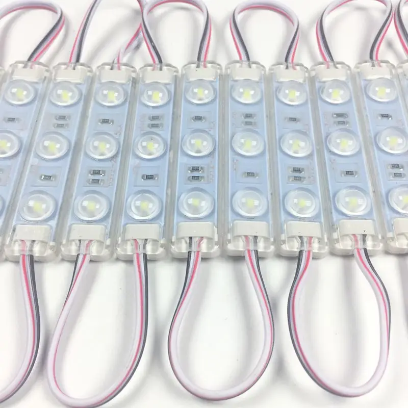 20pcs/lot Led Module Light DC12V IP65 Waterproof 3030 3leds injection 1.5W For Advertising Design Backlight | Лампы и освещение