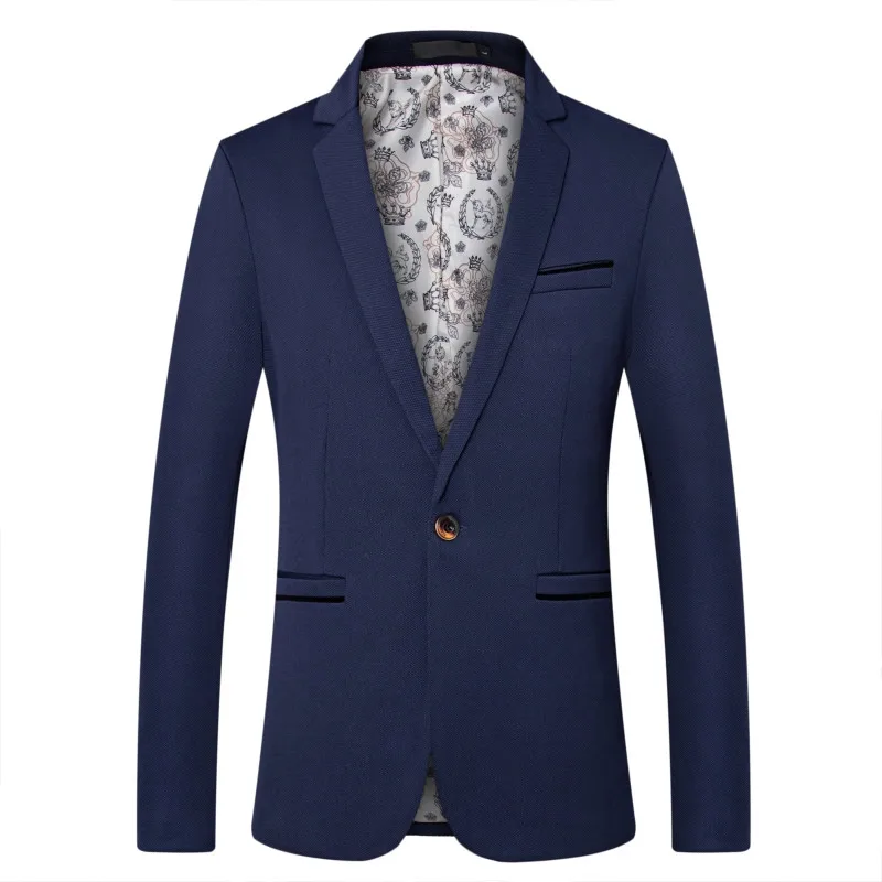 

Riinr мужская мода бренд блейзер Британский Стиль Повседневный приталенный пиджак мужской пиджаки для женщин пальто Terno размера плюс 5XL